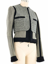 2008 Balenciaga Deconstructed Crop Jacket Jacket arcadeshops.com