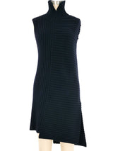 2013 Celine Navy Ribbed Sweater Tunic Top arcadeshops.com