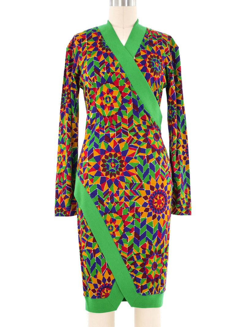 Missoni Mosaic Surplice Dress Dress arcadeshops.com