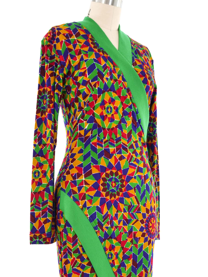 Missoni Mosaic Surplice Dress Dress arcadeshops.com