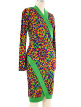 Missoni Mosaic Surplice Dress Dress arcadeshops.com