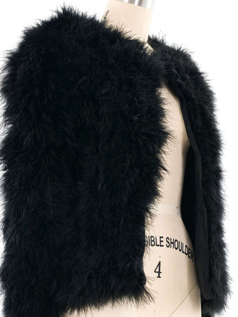 Sonia Rykiel Marabou Feather Jacket Jacket arcadeshops.com