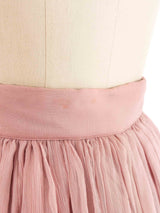 1993 Dolce and Gabbana Rose Silk Draped Skirt Bottom arcadeshops.com