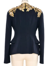 2013 Alexander McQueen Embellished Blazer Jacket arcadeshops.com