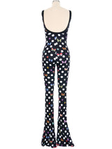 Versace x Dua Lipa Polka Dot Butterfly Jumpsuit Jumpsuit arcadeshops.com