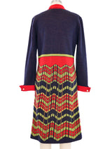 Roberta di Camerino Trompe L'Oeil Knit Dress Dress arcadeshops.com