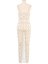 Paco Rabanne Crystal Chain Slip Dress Dress arcadeshops.com