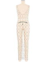 Paco Rabanne Crystal Chain Slip Dress Dress arcadeshops.com