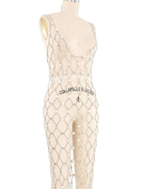 Paco Rabanne Crystal Chain Slip Dress Dress arcadeshops.com