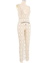 Paco Rabanne Crystal Chain Slip Dress Dress arcadeshops.com