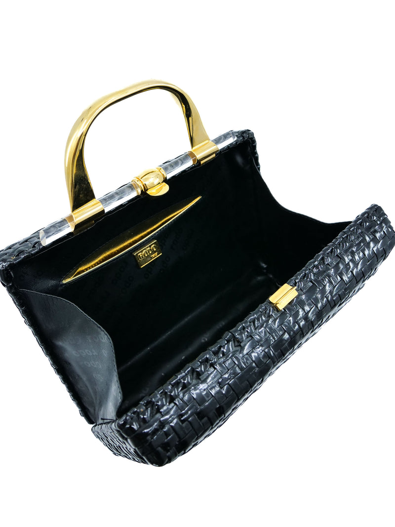 Rodo Top Handle Basket Bag Accessory arcadeshops.com