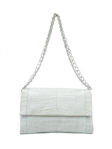 Nancy Gonzalez Grey Crocodile Bag Accessory arcadeshops.com