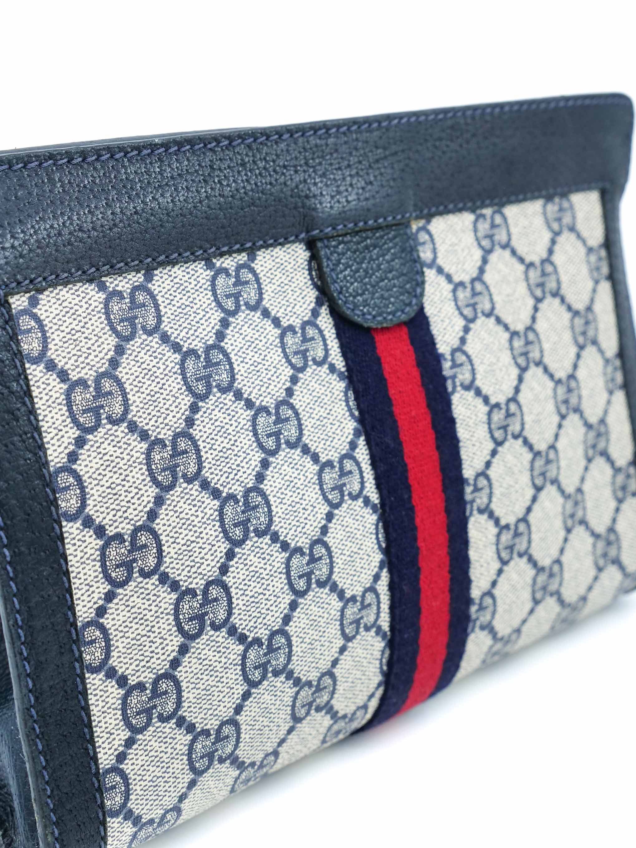 Gucci Sherry Line Monogram Clutch