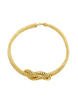 Coiled Knot Choker Necklace Accessory arcadeshops.com