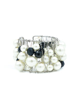 Pearl Bead Wire Cuff Accessory arcadeshops.com