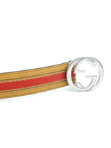 Gucci Web Logo Buckle Belt Accessory arcadeshops.com