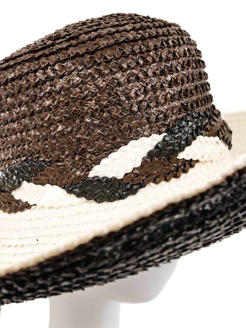 1960s Yves Saint Laurent Raffia Tassel Hat Accessory arcadeshops.com