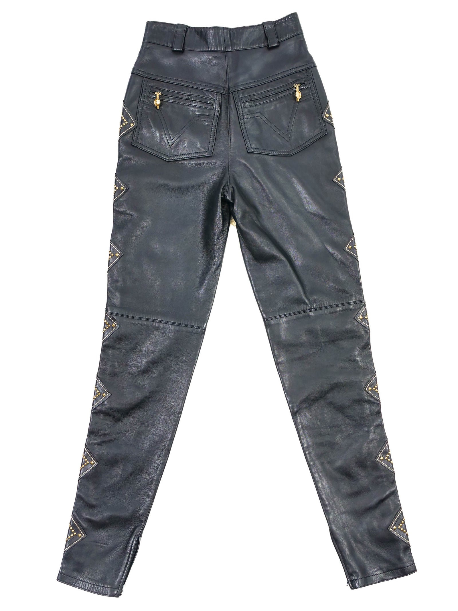 パンツ versace classic v2 archive leather pants arcadeshops.com-2699090_1600x.