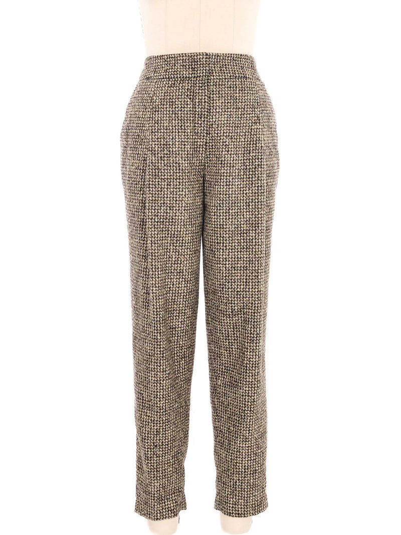 Escada Alpaca Tweed Pant Suit Suit arcadeshops.com