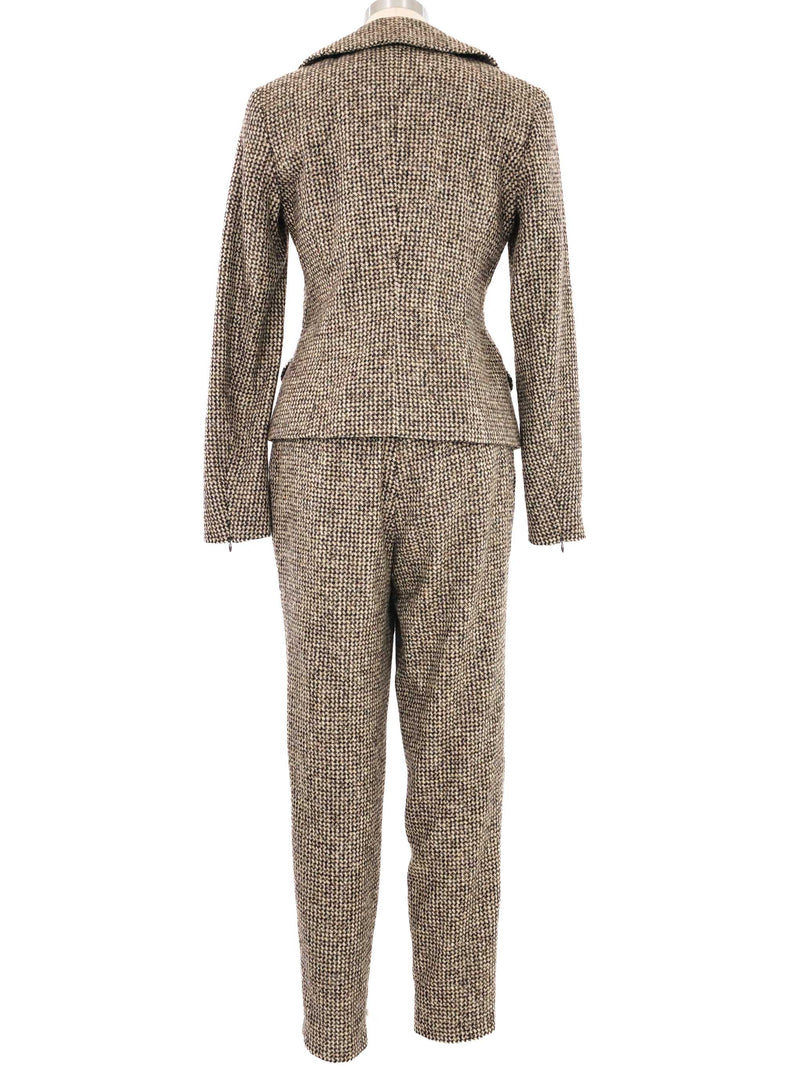 Escada Alpaca Tweed Pant Suit Suit arcadeshops.com