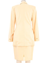 Escada Butter Skirt Suit Suit arcadeshops.com