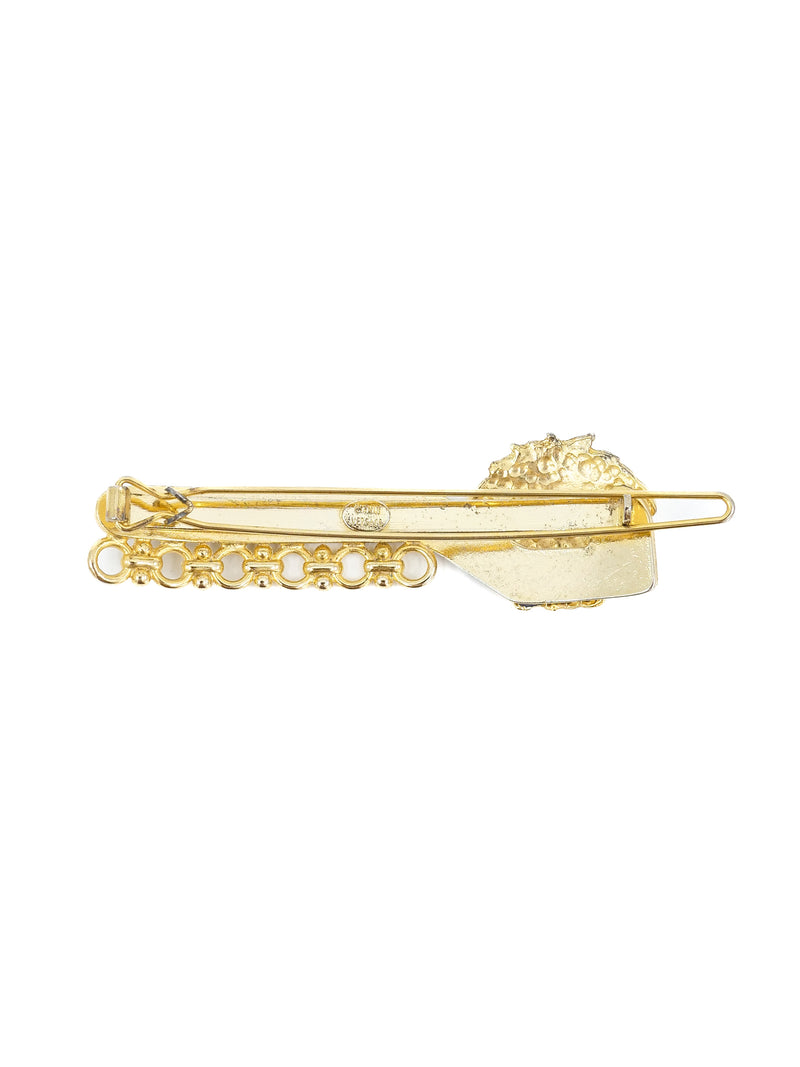 Gianni Versace Medusa Hair Barrette Accessory arcadeshops.com