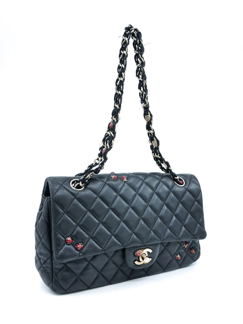 2010 Chanel Classic Medium Ladybug Flap Bag Accessory arcadeshops.com