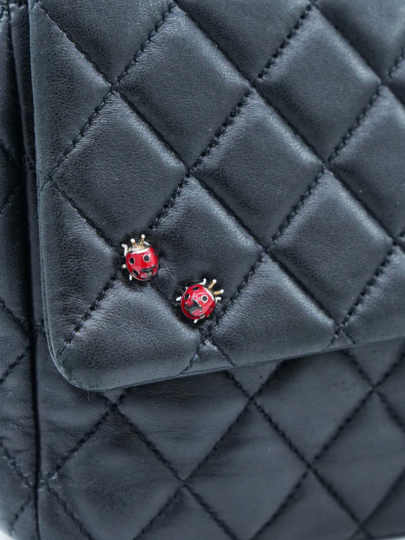 2010 Chanel Classic Medium Ladybug Flap Bag Accessory arcadeshops.com