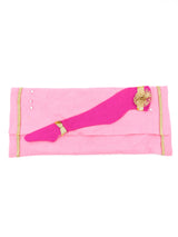 1960s Pink Felt Lingerie Pouch Accessory arcadeshops.com