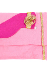 1960s Pink Felt Lingerie Pouch Accessory arcadeshops.com