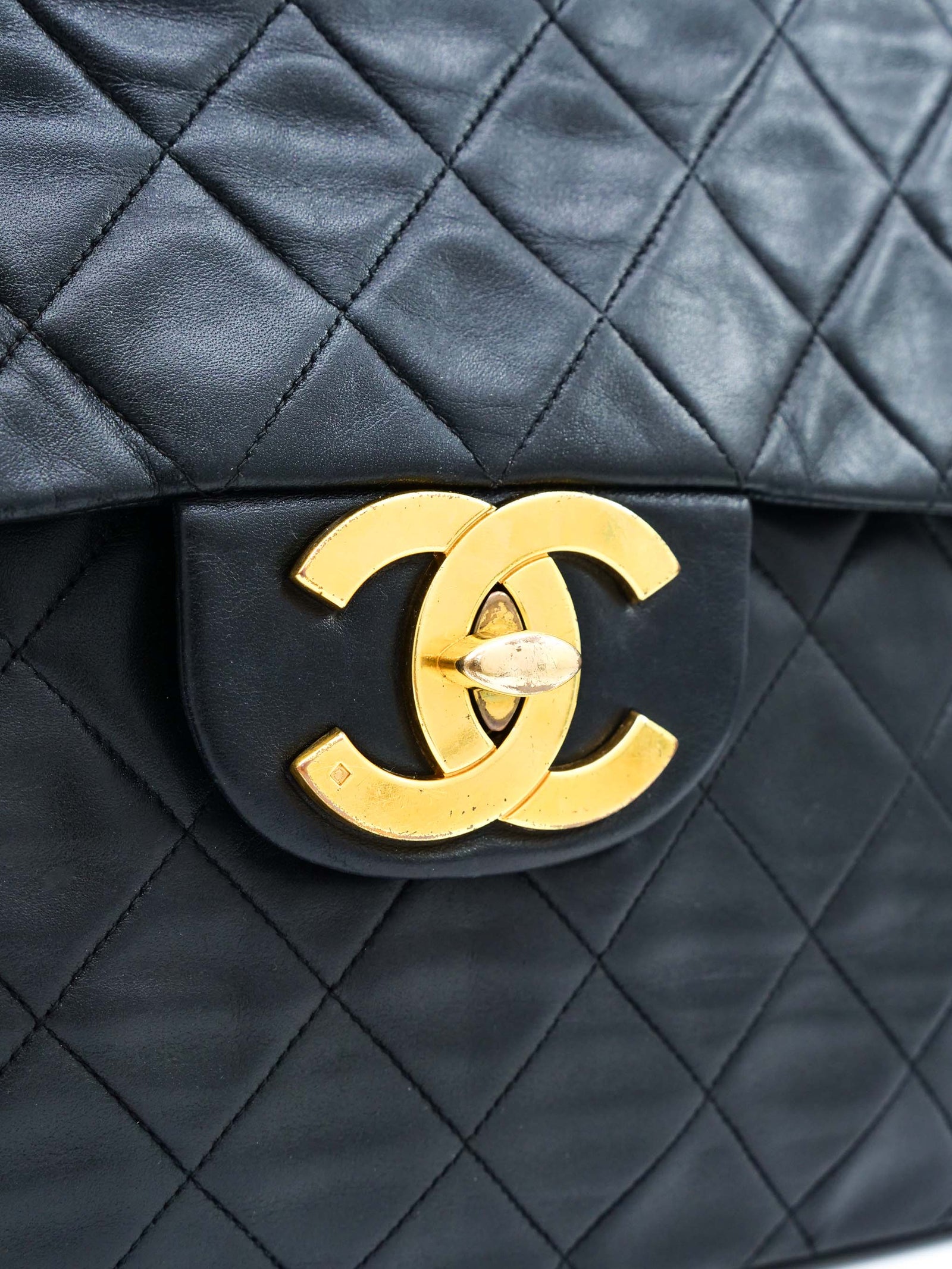 1994 Chanel Large Quilted Flap Bag