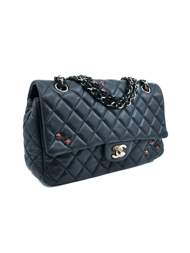 2010 Chanel Classic Medium Ladybug Flap Bag Accessory arcadeshops.com