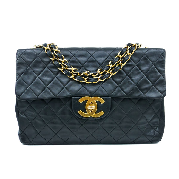 1994 Chanel Large Quilted Flap Bag