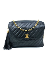 1992 Chanel Large Bias Stitch Camera Bag Accessory arcadeshops.com