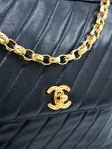 1992 Chanel Large Bias Stitch Camera Bag Accessory arcadeshops.com