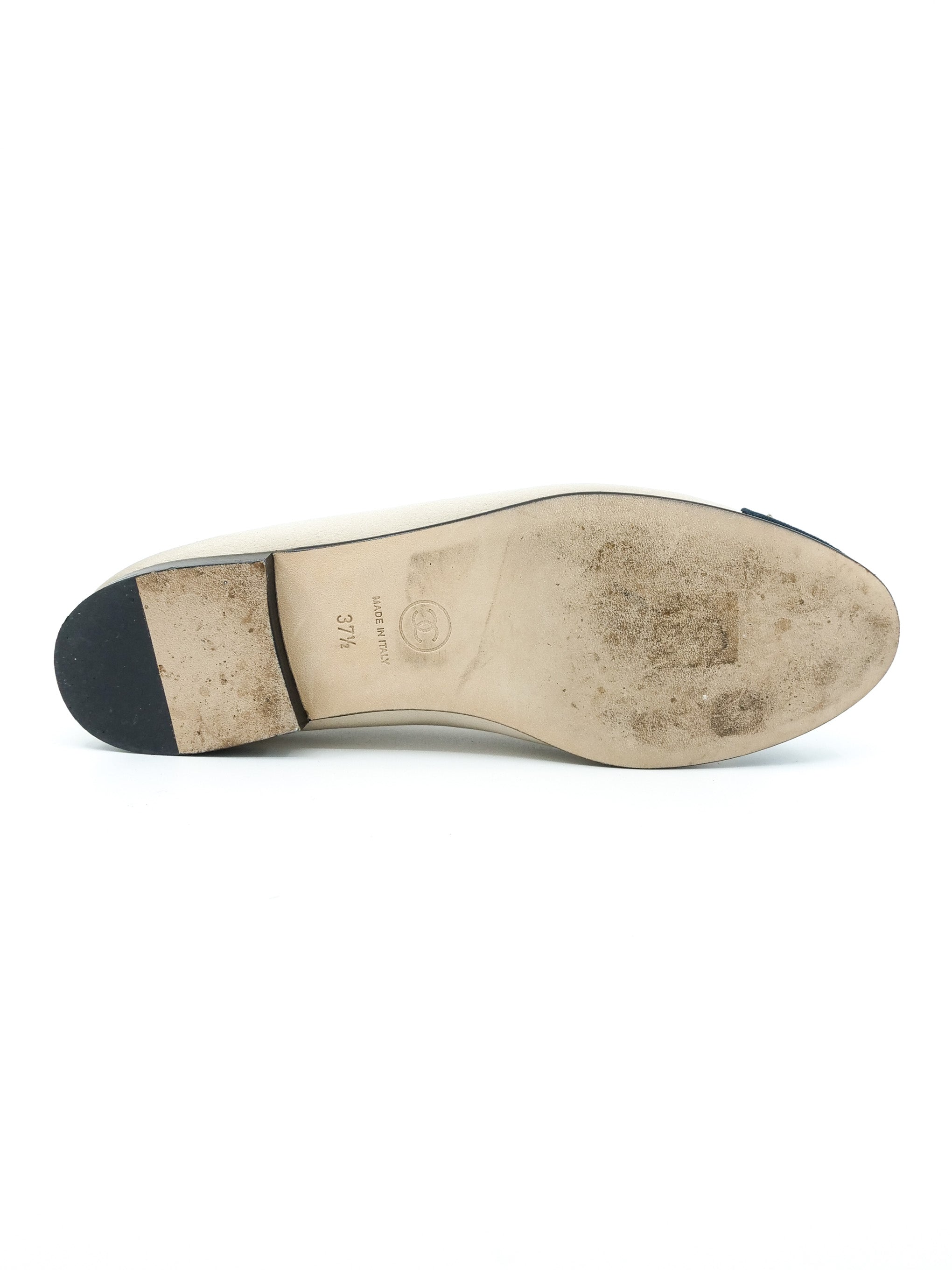 Chanel nude ballet flats best sale