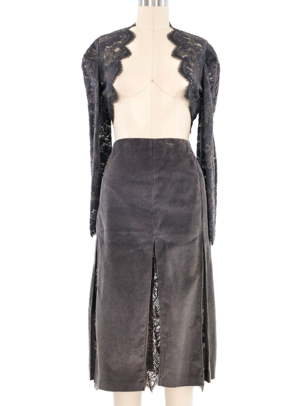 初売り 福袋 Bruce Lace Accented Corduroy Skirt Ensemble テント・タープ