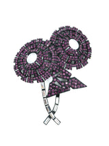 Sonia Rykiel Crystal Flower Brooch Accessory arcadeshops.com