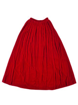 Donald Brooks Red Velvet Maxi Skirt Bottom arcadeshops.com