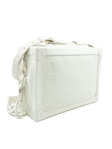 2018 Louis Vuitton White Monogram Soft Trunk Bag Accessory arcadeshops.com