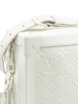 2018 Louis Vuitton White Monogram Soft Trunk Bag Accessory arcadeshops.com