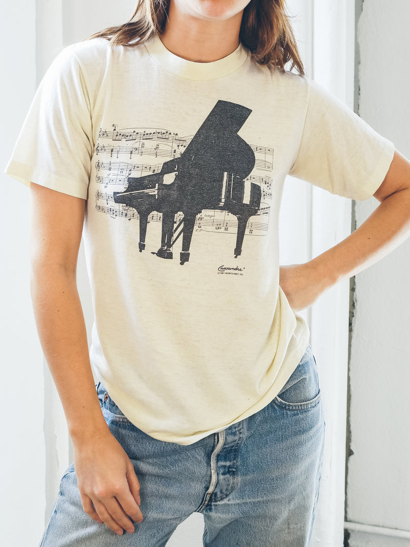 1981 Piano Tee T-Shirt arcadeshops.com