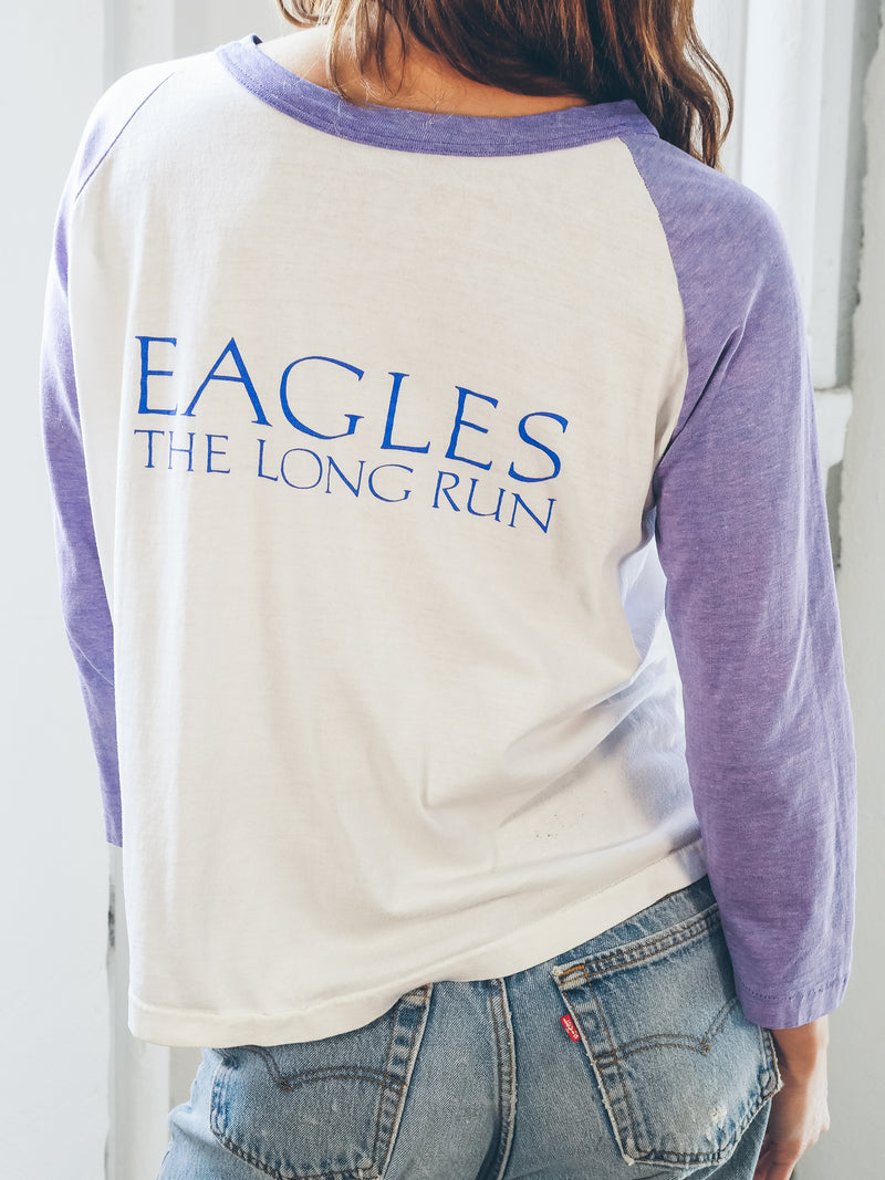 1980 The Eagles Raglan Tee T-Shirt arcadeshops.com