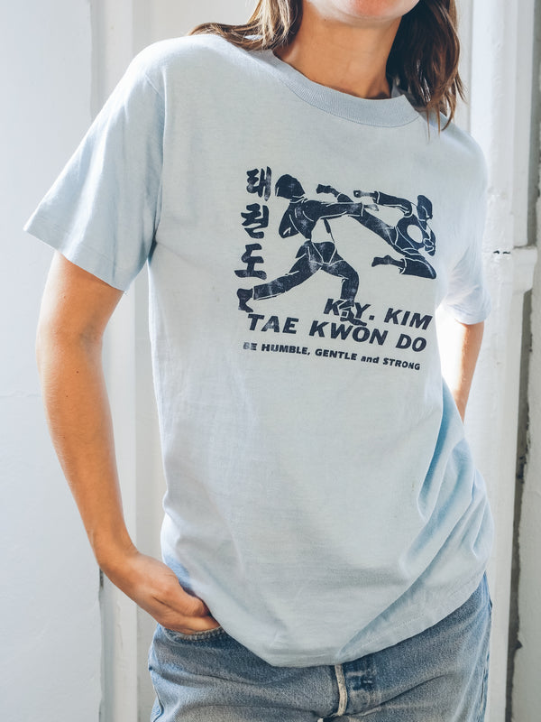 1980s Tae Kwon Do Tee T-Shirt arcadeshops.com