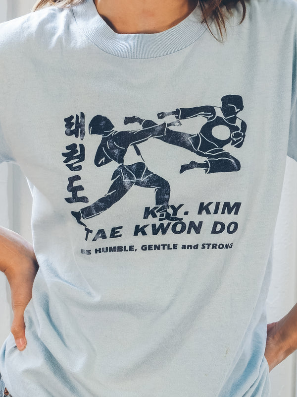 1980s Tae Kwon Do Tee T-Shirt arcadeshops.com