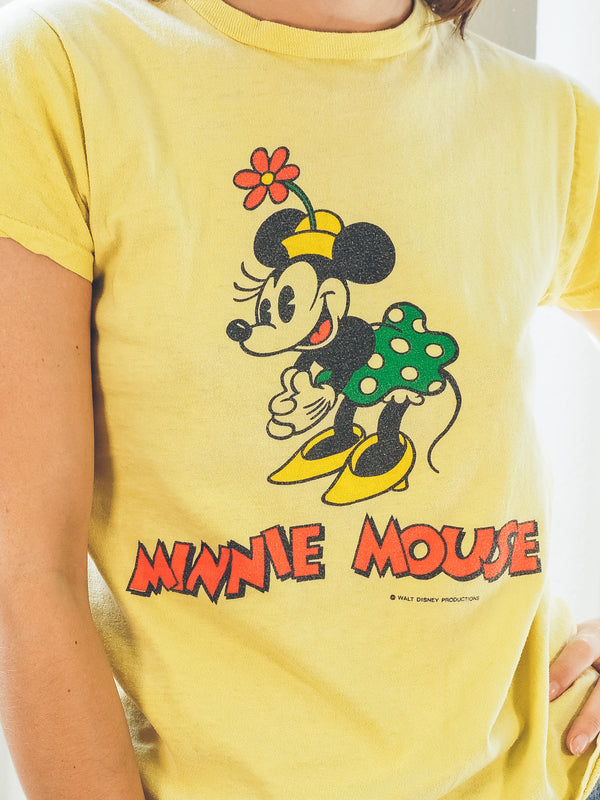 1970s Minnie Mouse Tee T-Shirt arcadeshops.com