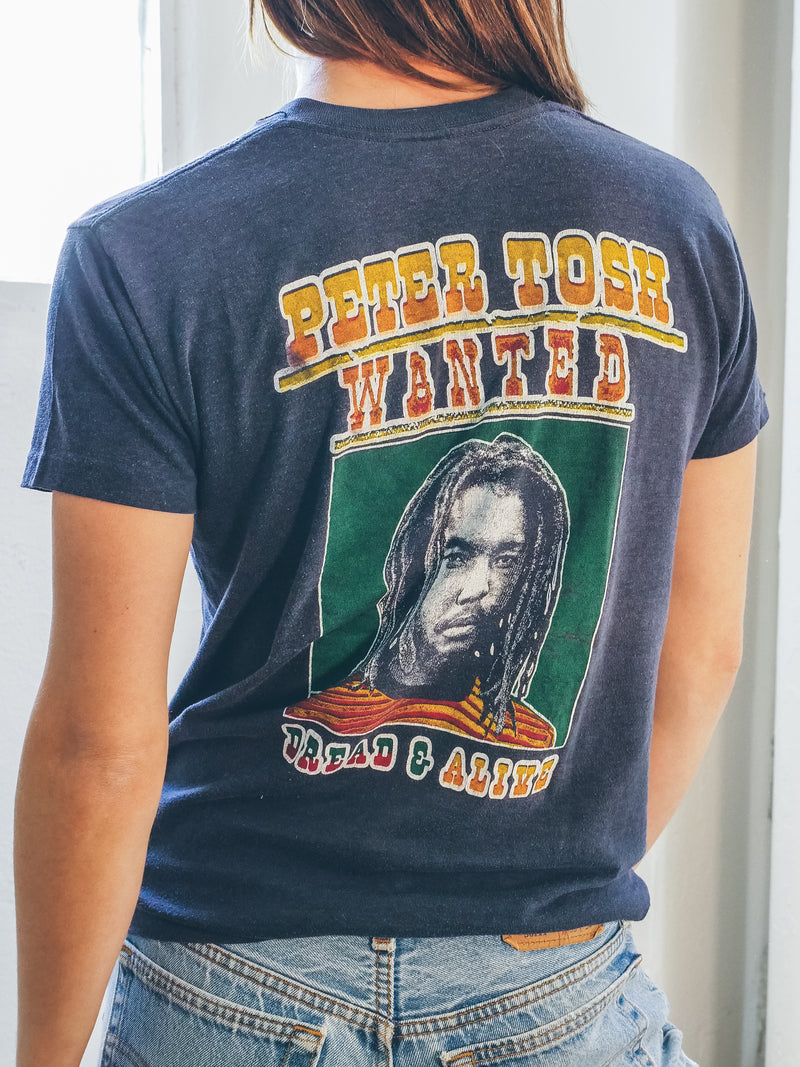 1982 Peter Tosh Tour Tee T-shirt arcadeshops.com