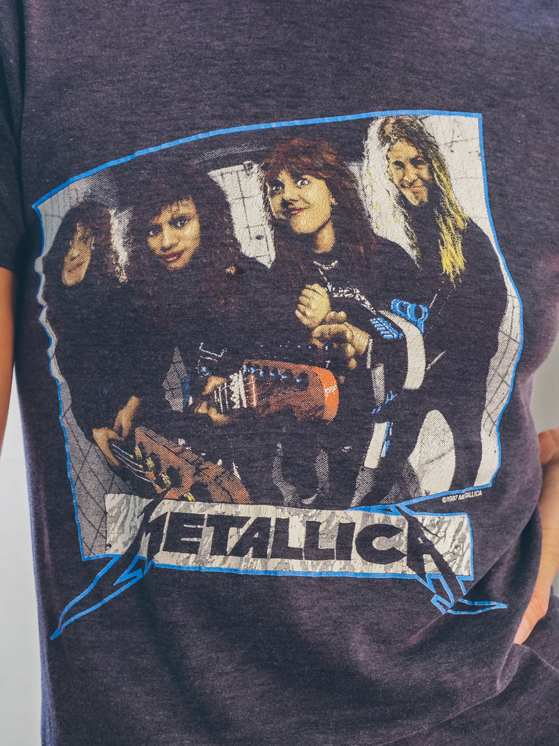 1987 Metallica Garage Days Tee T-Shirt arcadeshops.com