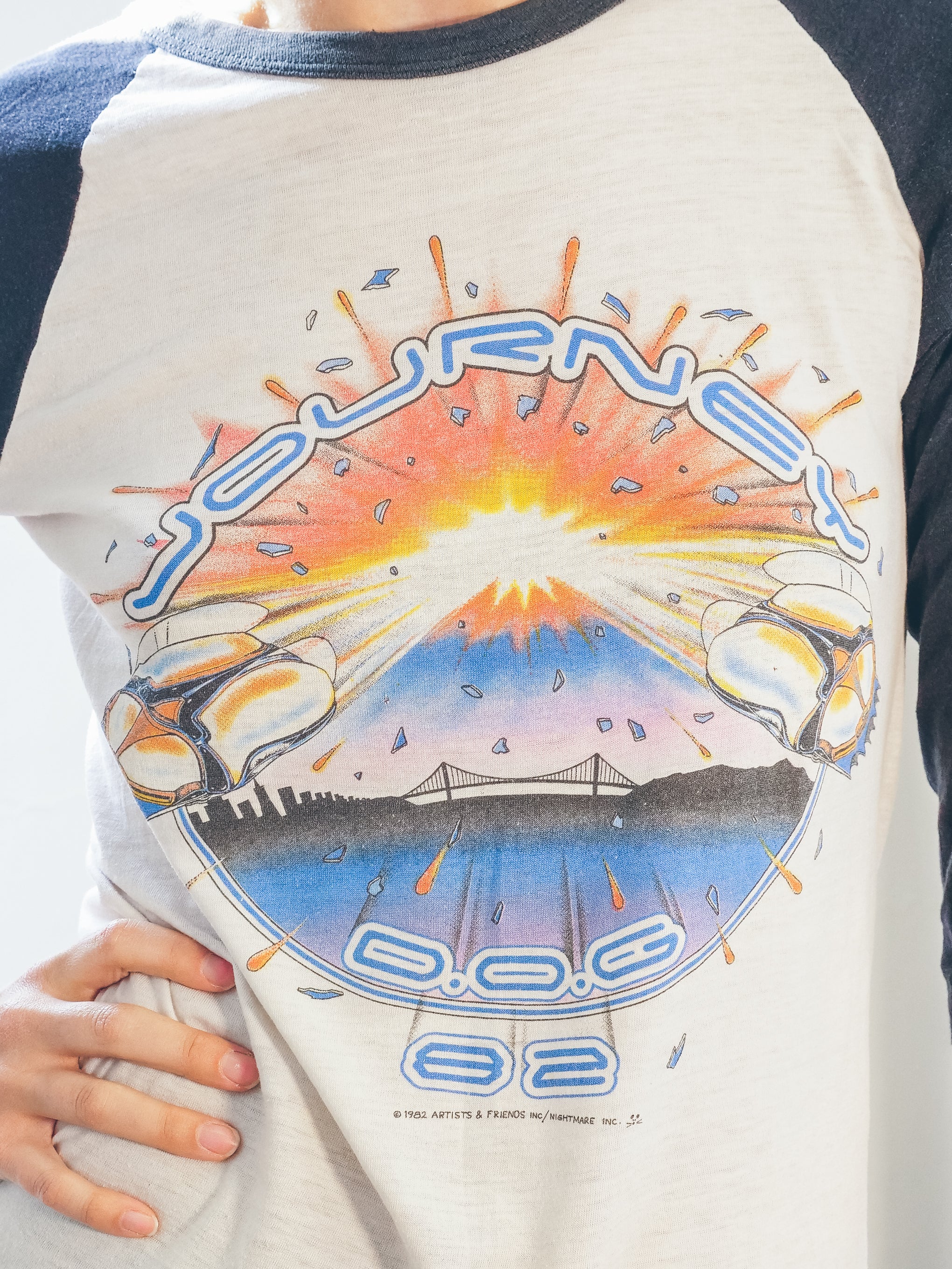 1982 Journey Day on the Green Concert Tee