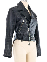 North Beach Leather Laced Western Motorcycle Jacket Jacket arcadeshops.com